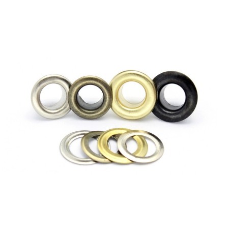 Oczka 6 mm do bransoletek, do bluz, oczka nitowe do torebek