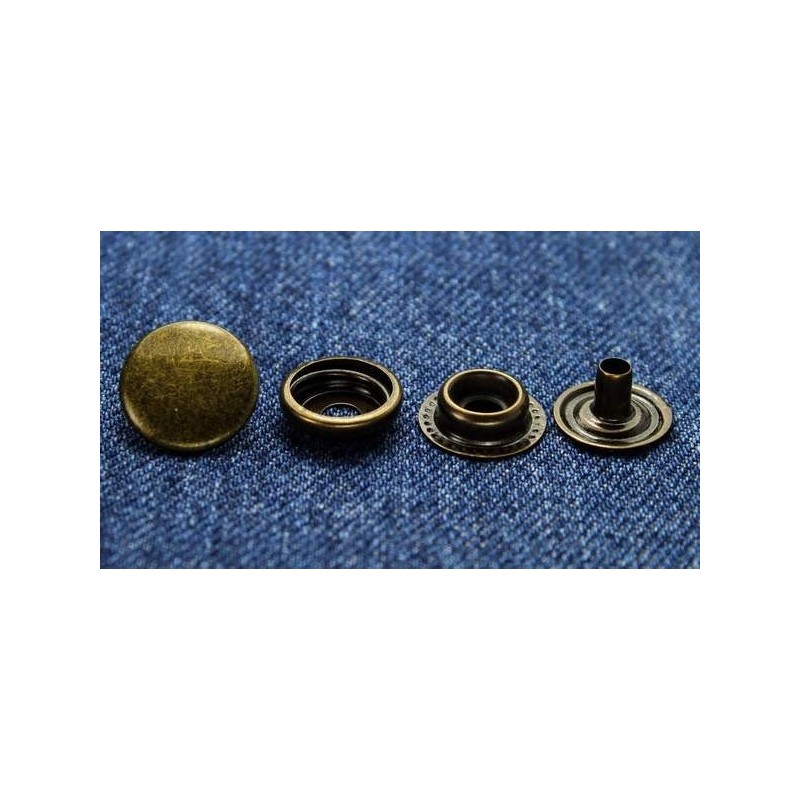 Zatrzaski, napy 15 mm typu standard new star tureckie