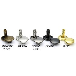 Nity metalowe zbijaki fi 9 mm 2