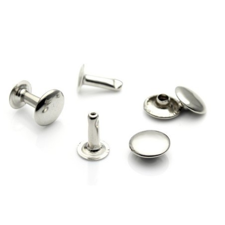 nity 10 mm, zbijaki rozmiar 3, nity metalowe, nity kaletnicze, nity do torebek hurt,
