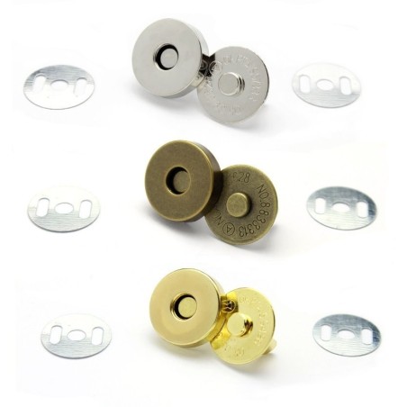 Zapięcia magnesowe 14 mm. Zatrzaski na magnes.