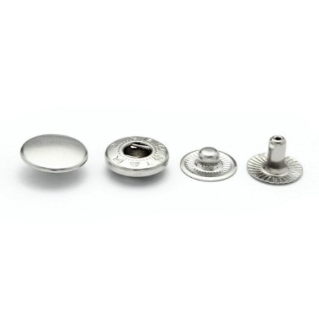 Zatrzaski napy metalowe  alfa 15 mm tureckie new star