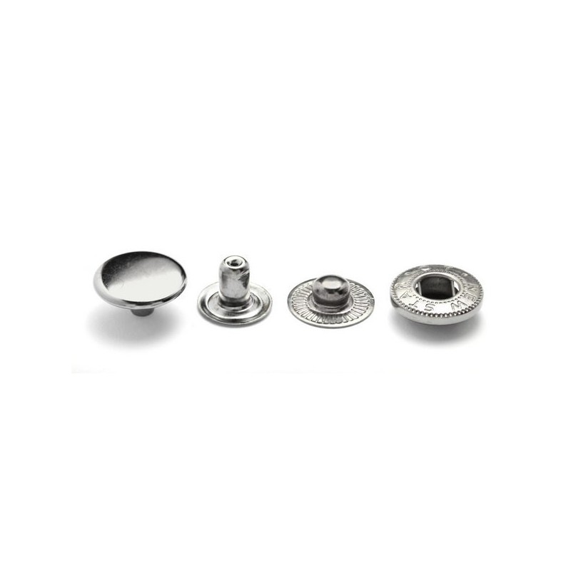 Zatrzaski napy metalowe  alfa 15 mm tureckie new star