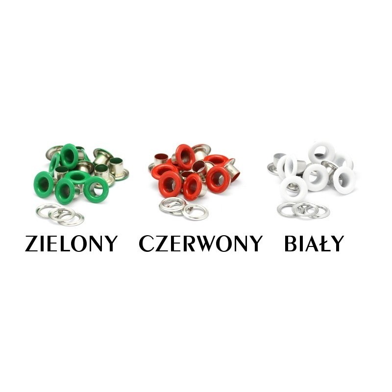 Oczka  5 mm lakierowane